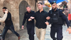   اعتقال ثلاثة حراس في المسجد الأقصى المبارك 